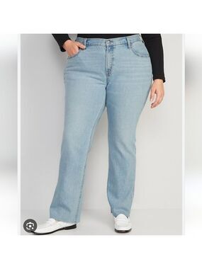 24 - Old Navy | Mid-Rise Slouchy Boot-Cut Non-Stretch Cut-Off Jeans